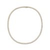 Thumbnail Image 2 of Men's Lab-Grown Diamond Tennis Necklace 8 ct tw 10K Yellow Gold 20"