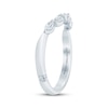 Thumbnail Image 2 of Monique Lhuillier Bliss Marquise-Cut Lab-Grown Diamond Contour Wedding Band 1/3 ct tw 18K White Gold