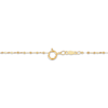 Thumbnail Image 3 of Double Teardrop Lariat Necklace Hollow 10K Yellow Gold 17&quot;