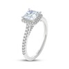 Thumbnail Image 2 of THE LEO Prisma Diamond Princess-Cut Halo Engagement Ring 1-1/4 ct tw 14K White Gold