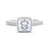 Thumbnail Image 3 of THE LEO Prisma Diamond Princess-Cut Halo Engagement Ring 1-1/4 ct tw 14K White Gold
