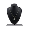 Thumbnail Image 6 of Arabic "Grandma" Diamond Tilted Heart Necklace 1/5 ct tw 10K Yellow Gold 18"