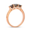 Thumbnail Image 3 of Le Vian Chocolate Quartz Ring 1/10 ct tw Diamonds 14K Strawberry Gold