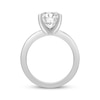 Thumbnail Image 2 of Lab-Grown Diamonds Oval-Cut Solitaire Engagement Ring 4 ct tw 14K White Gold (F/VS2)