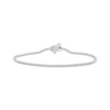 Thumbnail Image 1 of KAY Signature Collection Lab-Grown Diamond Tennis Bracelet 1 ct tw 10K White Gold 7"