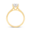 Thumbnail Image 3 of Lab-Grown Diamonds Radiant-Cut Engagement Ring 2-3/4 ct tw 14K Yellow Gold