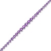Thumbnail Image 3 of STUDIO BY KAY Amethyst Tennis Necklace Sterling Silver 18"