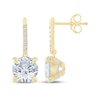 Thumbnail Image 3 of Monique Lhuillier Bliss Lab-Grown Diamond Drop Earrings 3-1/3 ct tw 24K Yellow Gold Vermeil Sterling Silver
