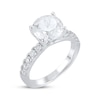 Thumbnail Image 2 of Now + Forever Lab-Grown Diamonds Round-Cut Engagement Ring 3-1/2 ct tw 14K White Gold