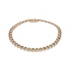 Thumbnail Image 1 of Neil Lane Men's Desert Diamonds Circle Link Bracelet 3 ct tw 10K Yellow Gold 8.5"