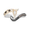 Thumbnail Image 4 of Disney Treasures The Lion King Smoky Quartz & Diamond Giraffe Ring 1/10 ct tw Sterling Silver & 24K Yellow Gold Plating