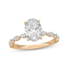 Thumbnail Image 1 of Neil Lane Artistry Oval-Cut Lab-Grown Diamond Engagement Ring 2-5/8 ct tw 14K Yellow Gold
