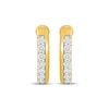 Thumbnail Image 2 of KAY Lab-Grown Diamonds Clip On Hoop Earrings 1/4 ct tw 10K Yellow Gold