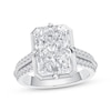 Thumbnail Image 1 of Now + Forever Lab-Grown Diamonds Radiant-Cut Engagement Ring 5-1/3 ct tw 14K White Gold