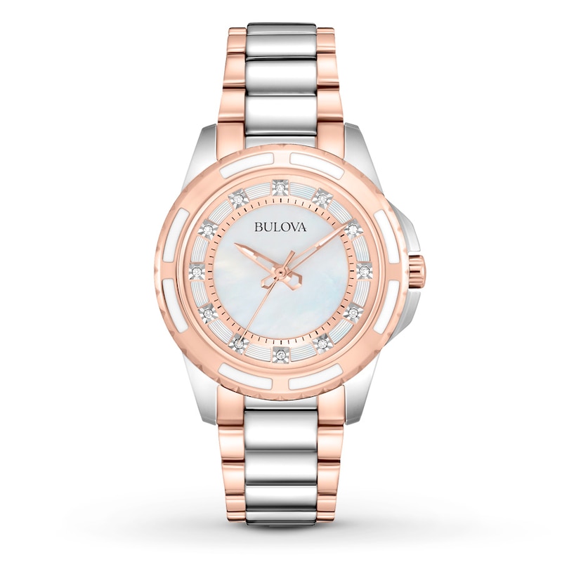 Bulova Women's Watch Diamond Accents 98P134