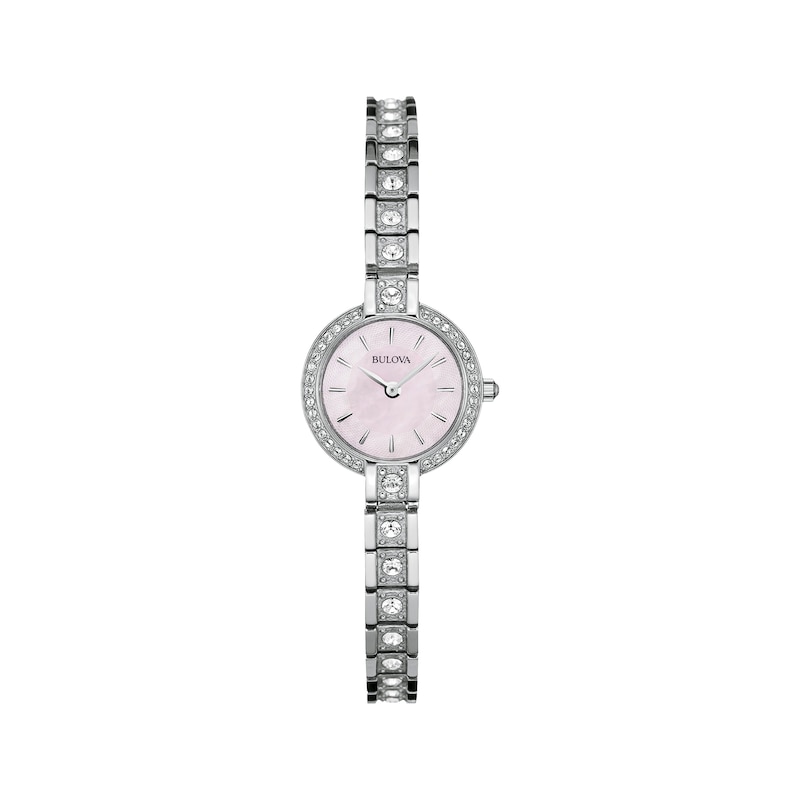 Bulova Crystal Accent Women's Watch & Bracelet Gift Set 96X131