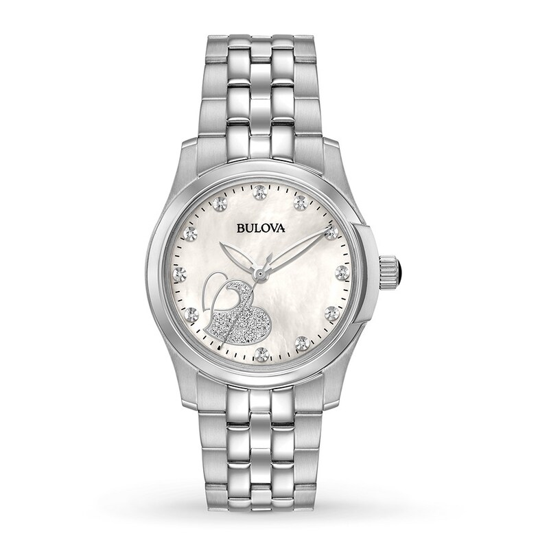 Bulova Women's Watch With Diamonds 96P182