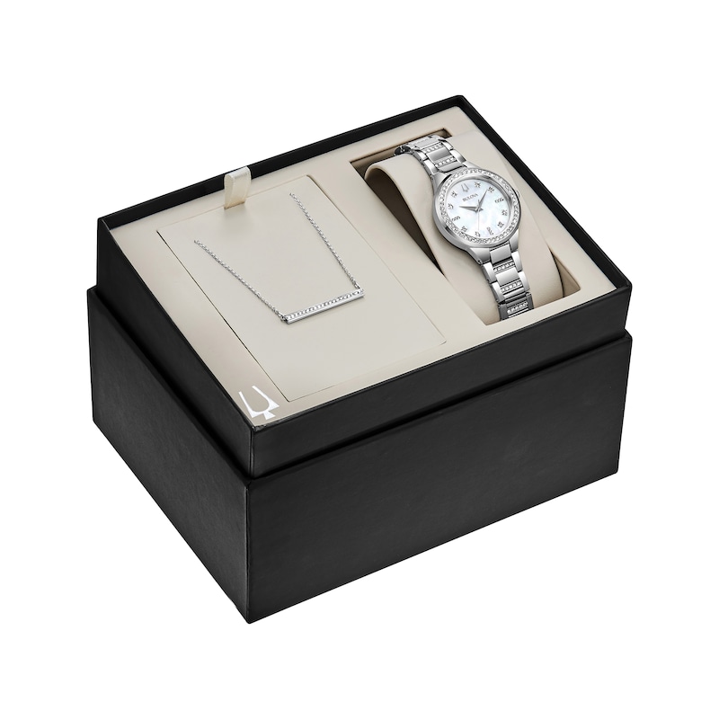 Bulova Crystals Collection Women's Boxed Set 96X147