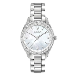 Bulova Sutton Diamond Classic Women's Watch 96R228