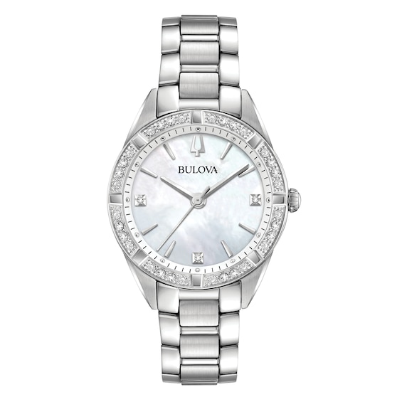 Bulova Sutton Diamond Classic Women's Watch 96R228