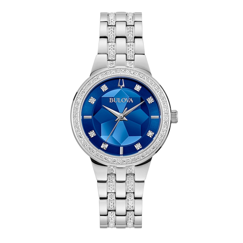 96L276 Phantom Blue Dial Stainless Steel Ladies