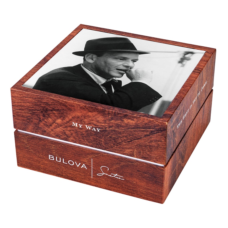 Main Image 4 of Bulova Frank Sinatra 'Fly Me to the Moon' Men's Watch 39mm 96B347