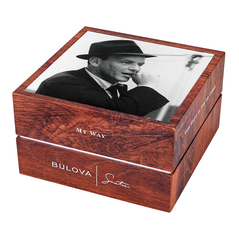Main Image 4 of Bulova Frank Sinatra 'The Best is Yet to Come' Men's Watch 40mm 97B195