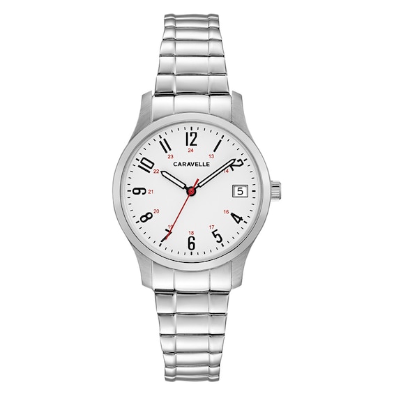 Caravelle by Bulova Traditional Women's Stainless Steel Watch 43M119