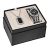 Thumbnail Image 1 of Bulova Men's Black IP Watch & Dog Tag Boxed Set 98K101