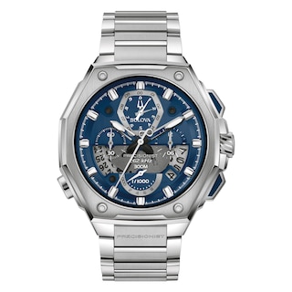 Bulova Precisionist Stainless Steel Men's Watch 96B349 Kay