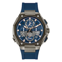 Bulova Precisionist Men's Strap Watch 98B357