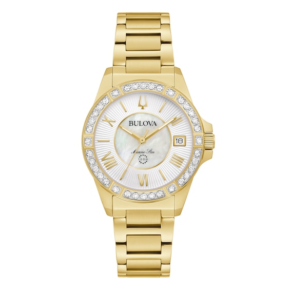 Kay Bulova Marine Star Diamond Women's Watch 98R294