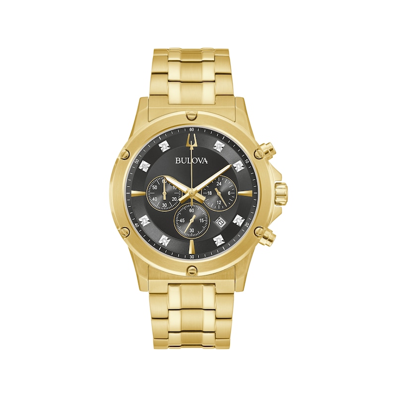 Main Image 1 of Bulova Men's Chronograph Gold-tone Watch 97D126