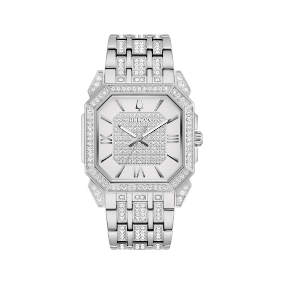 Bulova Octava Crystal Men's Watch 96A285