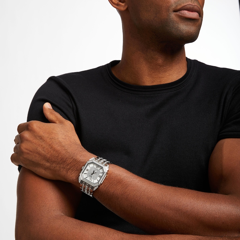 Main Image 4 of Bulova Octava Crystal Men's Watch 96A285