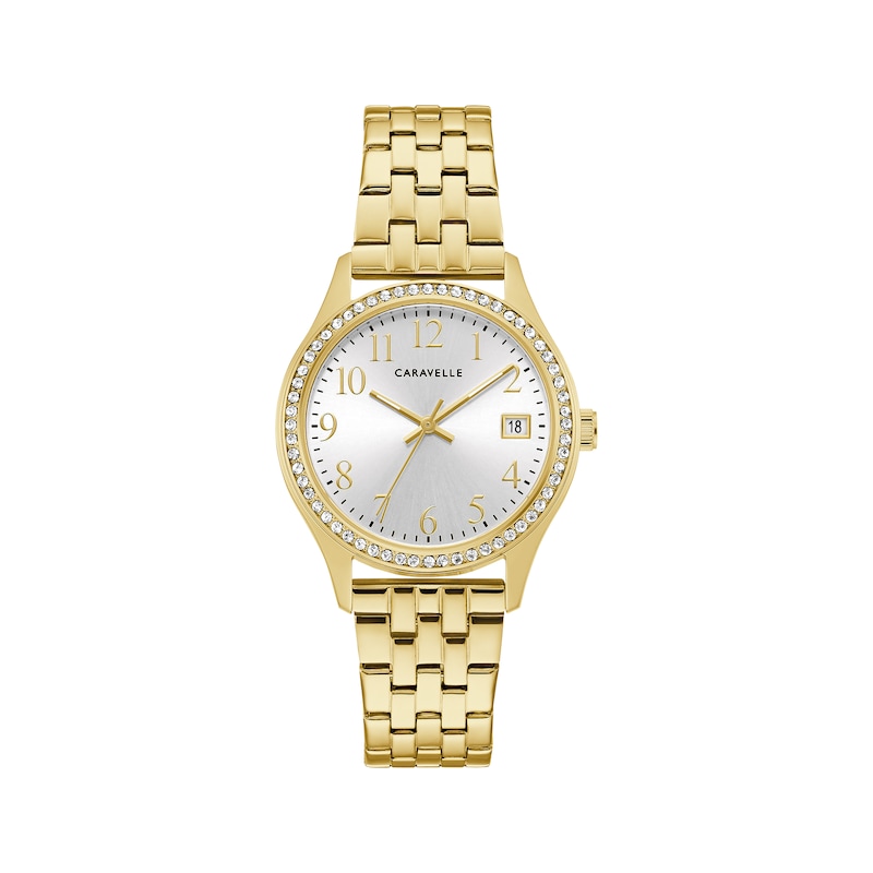 Main Image 2 of Caravelle Classic Crystal Women's Watch Boxed Set 44X101