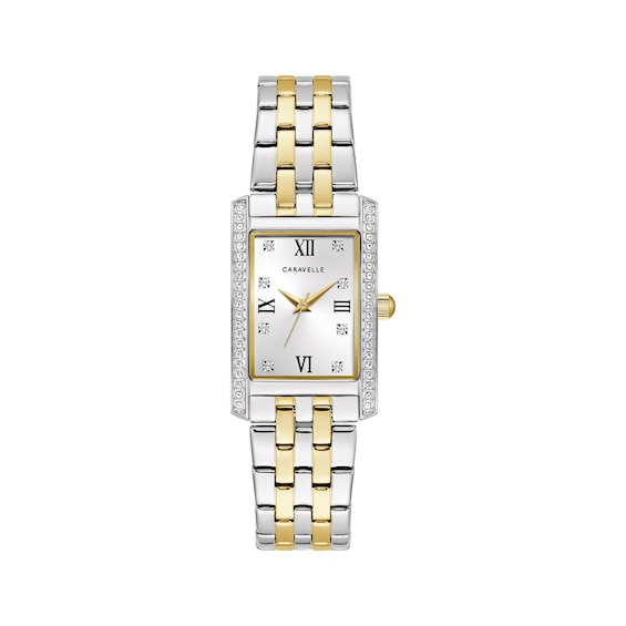 Caravelle by Bulova Dress Crystal Bracelet Women's Watch 45L191
