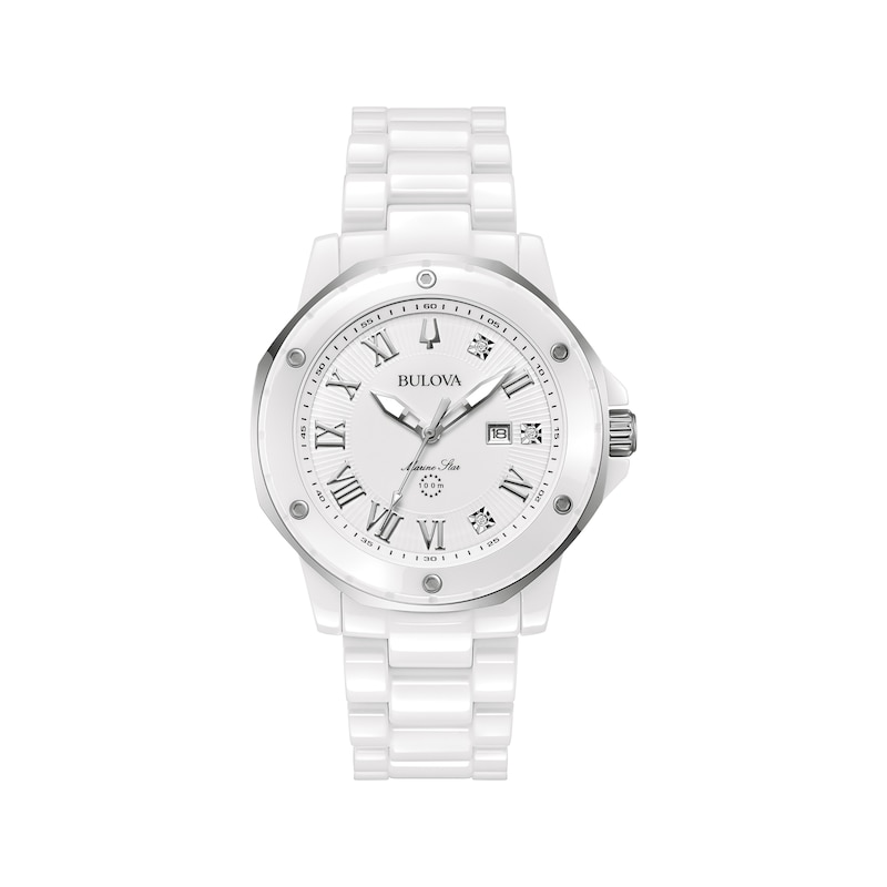 bulova women's marine star watch