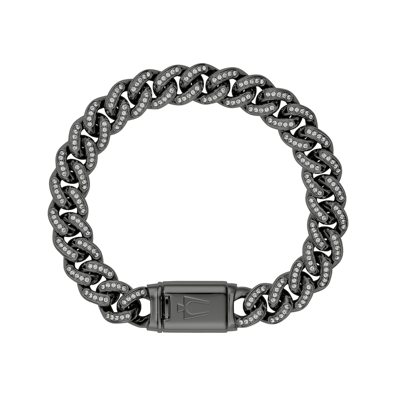Bulova Crystal Collection Men's Watch & Bracelet Gift Set 98K119