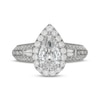 Thumbnail Image 3 of Neil Lane Artistry Heritage Pear-Shaped Lab-Grown Diamond Engagement Ring 2-1/2 ct tw Platinum