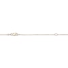 Thumbnail Image 4 of Lab-Created Ruby Tilted Heart Necklace 10K Yellow Gold 18"