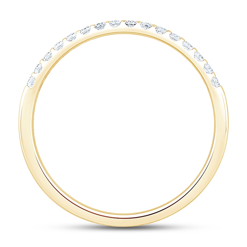 Main Image 2 of Now + Forever Diamond Anniversary Ring 1/6 ct tw Round-cut 10K Yellow Gold