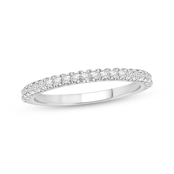 Now + Forever Lab-Grown Diamonds Anniversary Ring 1/4 ct tw Platinum