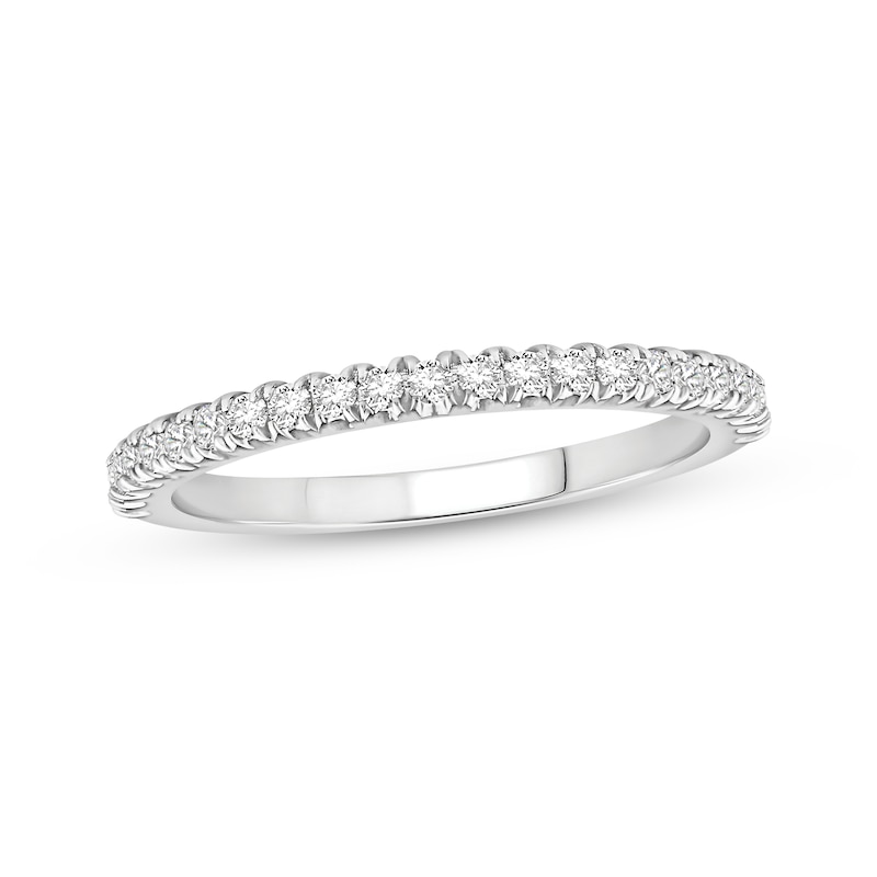 Main Image 1 of Now + Forever Lab-Grown Diamonds Anniversary Ring 1/4 ct tw Platinum