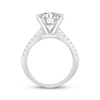 Thumbnail Image 3 of Now + Forever Lab-Grown Diamonds Oval-Cut Engagement Ring 4-1/4 ct tw Platinum