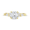 Thumbnail Image 3 of Now + Forever Lab-Grown Diamonds Round-Cut Hidden Halo Engagement Ring 2 ct tw 14K Yellow Gold