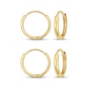 Thumbnail Image 1 of Children's Hoop Earrings Gift Set 14K Yellow Gold