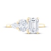 Thumbnail Image 3 of Now + Forever Emerald-Cut, Oval-Cut & Pear-Shaped Lab-Grown Diamond Engagement Ring 2-1/6 ct tw 14K Yellow Gold
