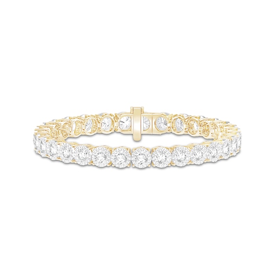 KAY Lab-Grown Diamonds Tennis Bracelet 12 ct tw 10K Gold 7