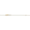 Thumbnail Image 4 of STUDIO BY KAY Pink Lab-Created Sapphire Pavé Heart Necklace 24K Yellow Gold Vermeil Sterling Silver 18"